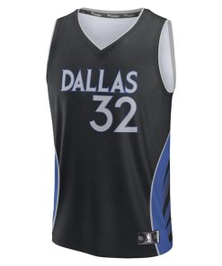 Alternative view of Cooper Flagg Dallas Mavericks  Youth 2025/26 City Edition Fastbreak Jersey - Black