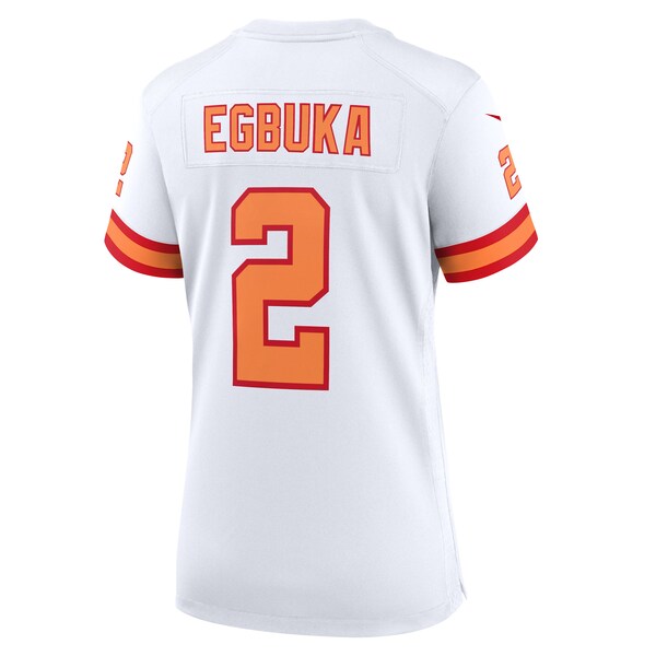 Emeka Egbuka '76 Tampa Bay Buccaneers Nike Women's Alternate 50th Season Game Jersey - White/Creamsicle - Image 4