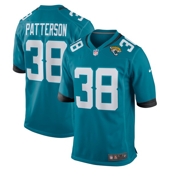 Riley Patterson Jacksonville Jaguars Nike Team Game Jersey - Teal