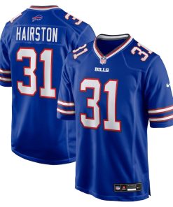 Maxwell Hairston Buffalo Bills Nike 2025 NFL Draft First Round Pick Game Jersey - Royal
