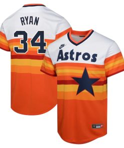 Nolan Ryan Houston Astros Nike Youth Cooperstown Collection Limited Player Jersey - White