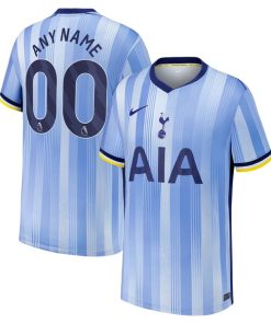 Tottenham Hotspur Nike Youth 2024/25 Away Replica Custom Jersey - Blue