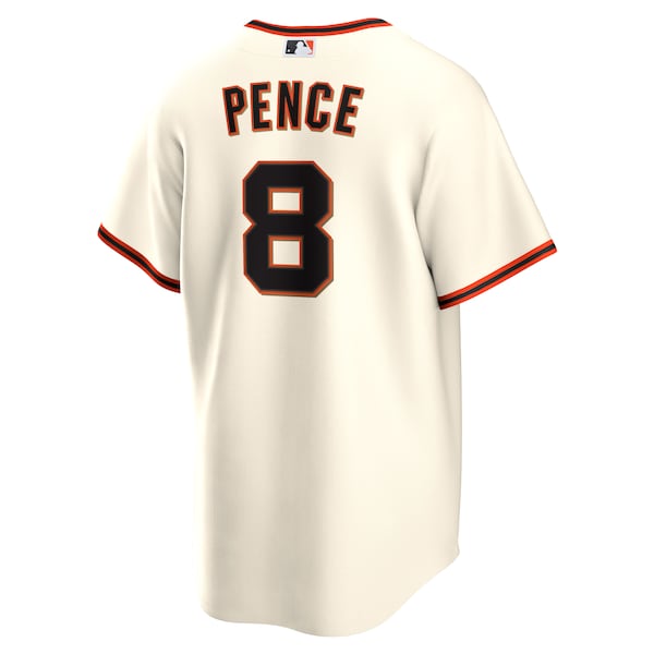Hunter Pence San Francisco Giants Nike Home Retired Player Replica Jersey - Cream - Image 3