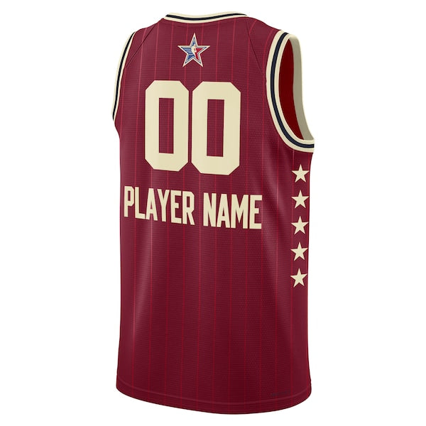 Jordan Brand Unisex 2024 NBA All-Star Game Swingman Custom Jersey - Crimson - Image 2