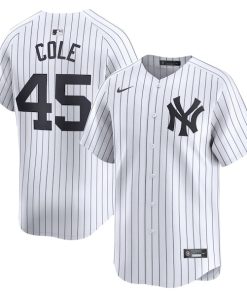 Gerrit Cole New York Yankees Nike Home Limited Player Jersey - White/Gray