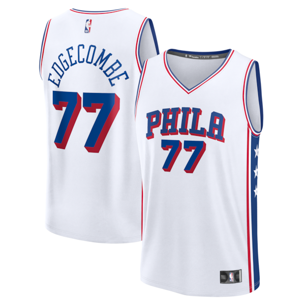 VJ Edgecombe Philadelphia 76ers Fast Break Replica Jersey - White - Association Edition