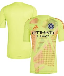 New York City FC adidas 2024 Goalkeeper Jersey - Yellow