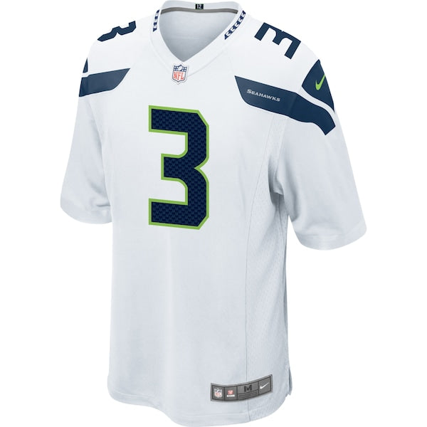 Russell Wilson Seattle Seahawks Nike Game Jersey - White - Image 3