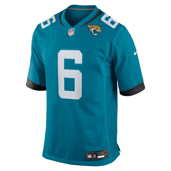 Greg Newsome II Jacksonville Jaguars Nike Team Game Jersey - Teal - Image 2