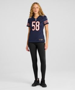 Darnell Wright Chicago Bears Nike Women's  Game Jersey -  Navy