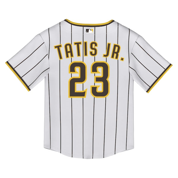 Fernando Tatis Jr. San Diego Padres Nike Toddler Home Replica 2.0 Player Jersey - White - Image 3