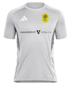 Alternative view of Nashville SC adidas 2025 Training Jersey - Silver