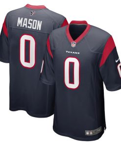 Shaq Mason Houston Texans Nike Game Player Jersey - Navy