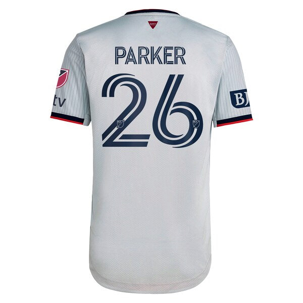 Tim Parker St. Louis City SC adidas 2024 The Spirit Kit Authentic Jersey - Gray - Image 3