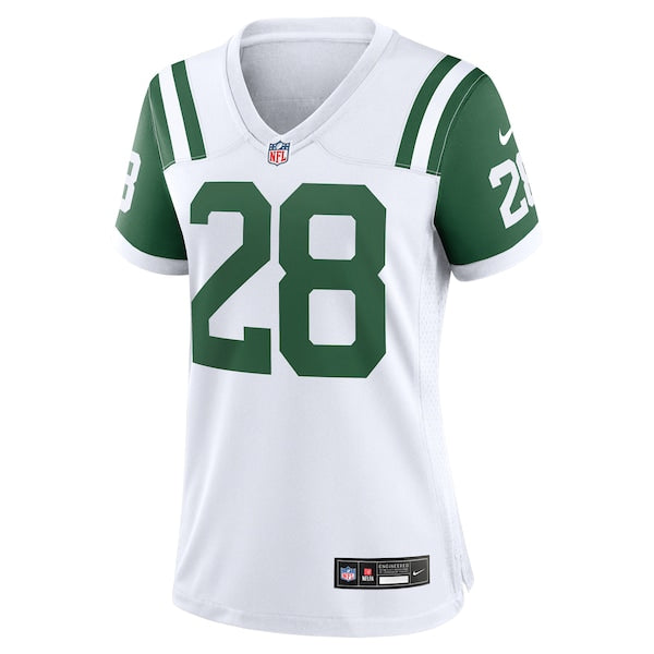 Curtis Martin New York Jets Nike Women's Classic Alternate Retired Player Game Jersey - White - Image 2