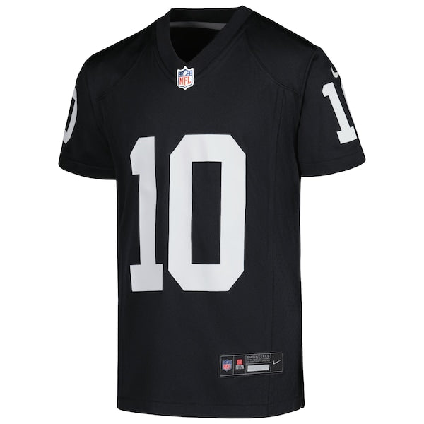 Jimmy Garoppolo Las Vegas Raiders Nike Youth Game Jersey - Black - Image 2