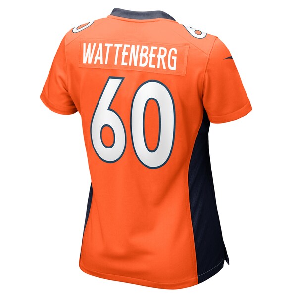 Luke Wattenberg Denver Broncos Nike Women's Game Player Jersey - Orange - Image 3