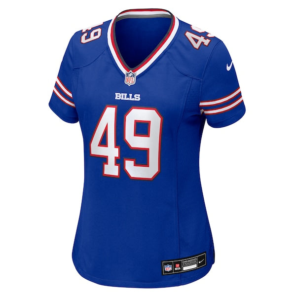 Keonta Jenkins Buffalo Bills Nike Women's Team Game Jersey - Royal - Image 2