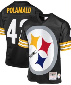 Troy Polamalu Pittsburgh Steelers 2005 Throwback Fashion Jersey - Black