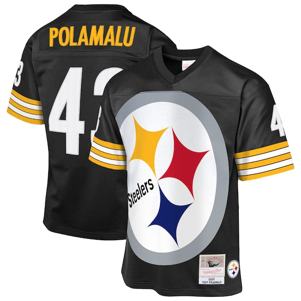 Troy Polamalu Pittsburgh Steelers 2005 Throwback Fashion Jersey - Black