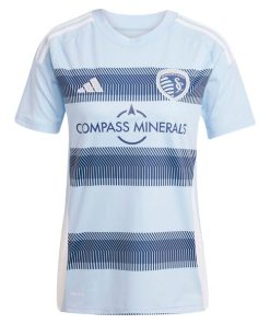 Alternative view of Dejan Joveljic Sporting Kansas City adidas Women's 2025 One KC Replica Player Jersey - Light Blue