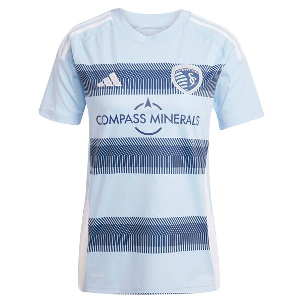 Manu Garcia Sporting Kansas City adidas Women's 2025 One KC Replica Player Jersey - Light Blue - Image 2