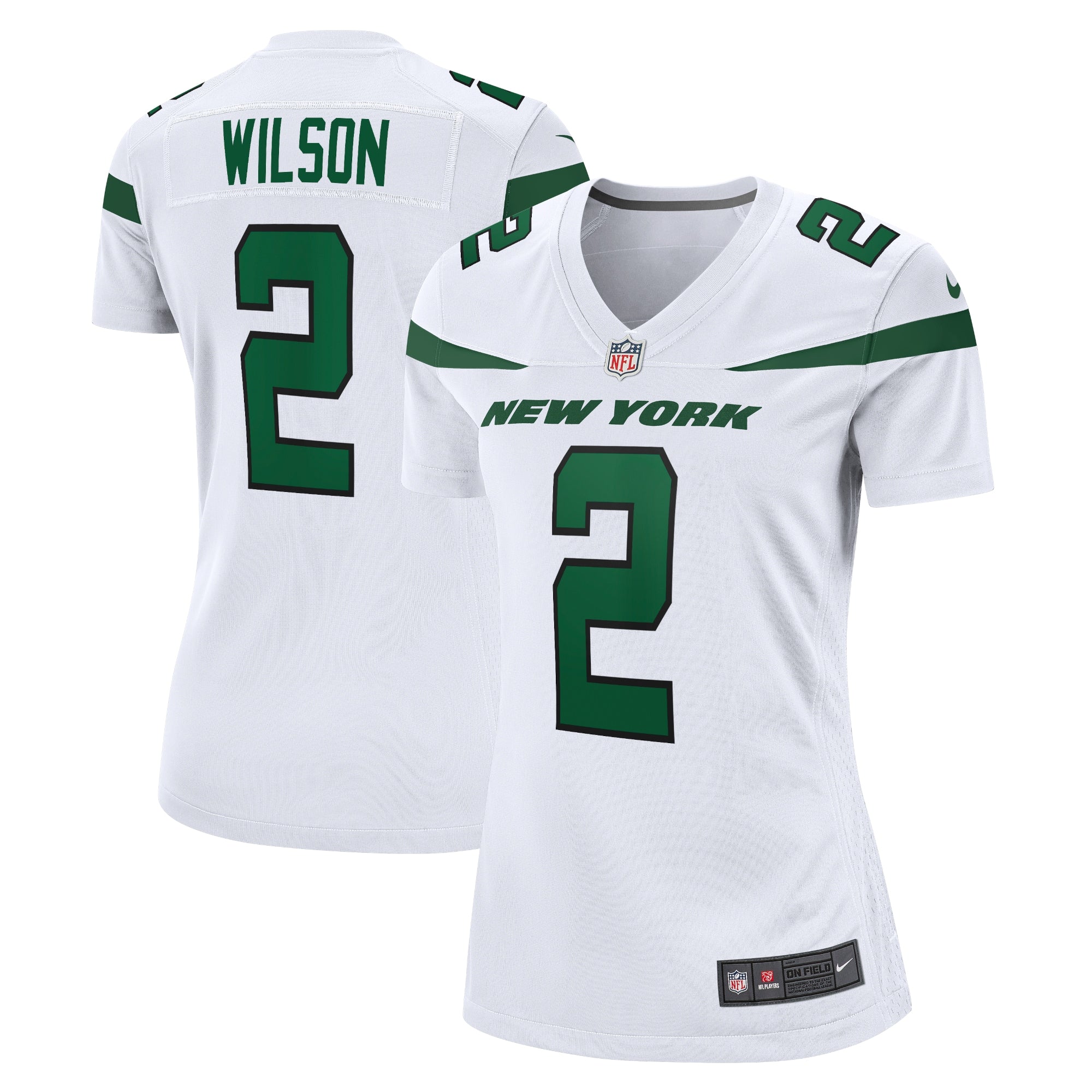 Zach Wilson New York Jets Nike Women's Player Jersey - Green/Black/White - Image 5