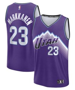 Lauri Markkanen Utah Jazz  Youth Fast Break Replica Jersey - Icon Edition - Purple