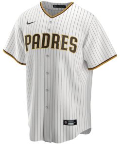 Alternative view of San Diego Padres Nike Home Pick-A-Player Retired Roster Replica Jersey - White