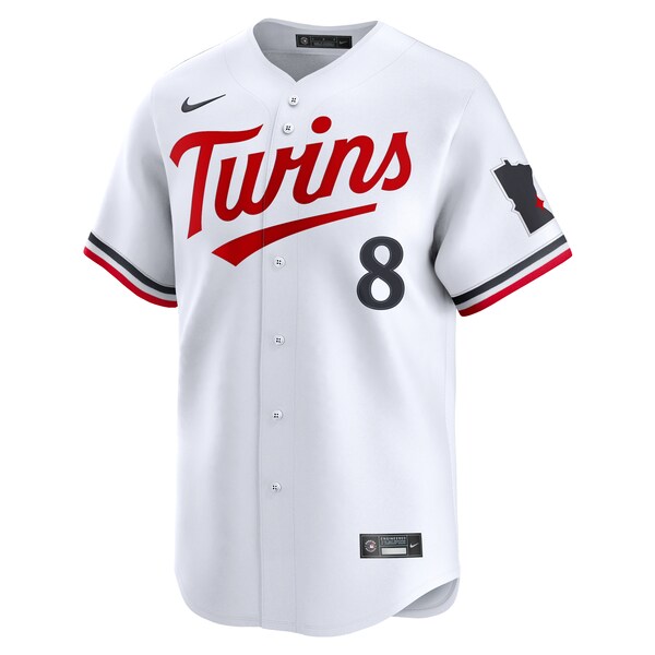 Christian V¨¢zquez Minnesota Twins Nike Home Limited Jersey - White - Image 2