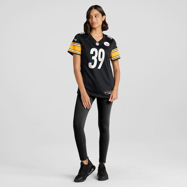Minkah Fitzpatrick Pittsburgh Steelers Nike Women's Game Jersey - Black - Image 5