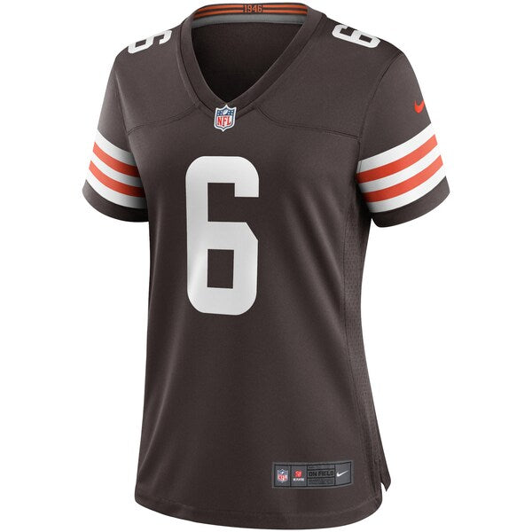 Baker Mayfield Cleveland Browns Nike Women's Game Player Jersey - Brown/White - Image 3