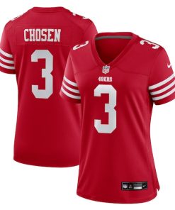 Robbie Chosen San Francisco 49ers Nike Women's Team Game Jersey -  Scarlet