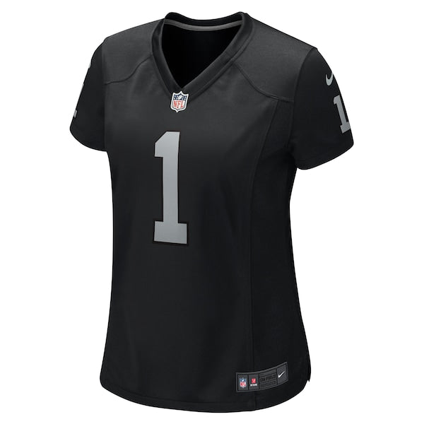 Ashton Jeanty Las Vegas Raiders Nike Women's 2025 NFL Draft First Round Pick Team Game Jersey - Black - Image 2