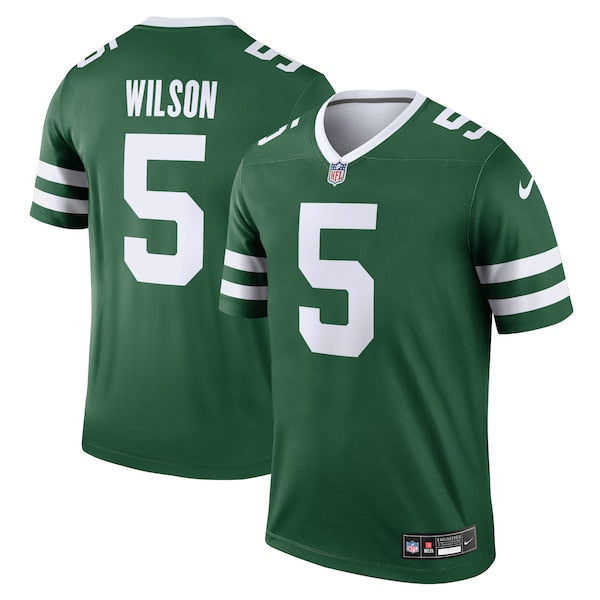 Garrett Wilson New York Jets Nike Legend Jersey - Legacy Green/Black - Image 2