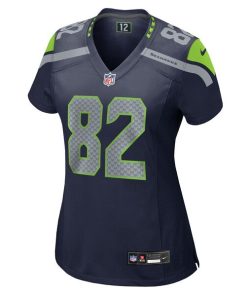 Alternative view of Cody White Seattle Seahawks Nike Women's Team Game Jersey -  College Navy