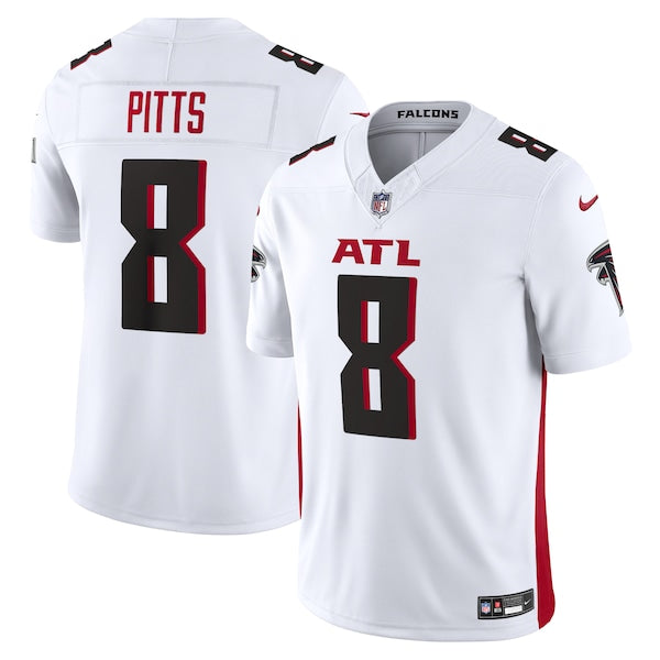 Kyle Pitts Atlanta Falcons Nike Vapor F.U.S.E. Limited Jersey - White/Black/Red - Image 2