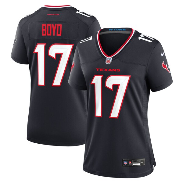 Kris Boyd Houston Texans Nike Women's Team Game Jersey - Navy - Image 2
