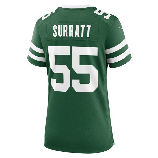 Chazz Surratt New York Jets Nike Women's Team Game Jersey - Legacy Green - Image 3