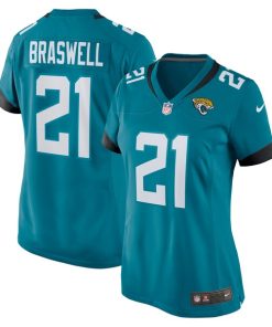 Christian Braswell Jacksonville Jaguars Nike Women's Team Game Jersey -  Teal