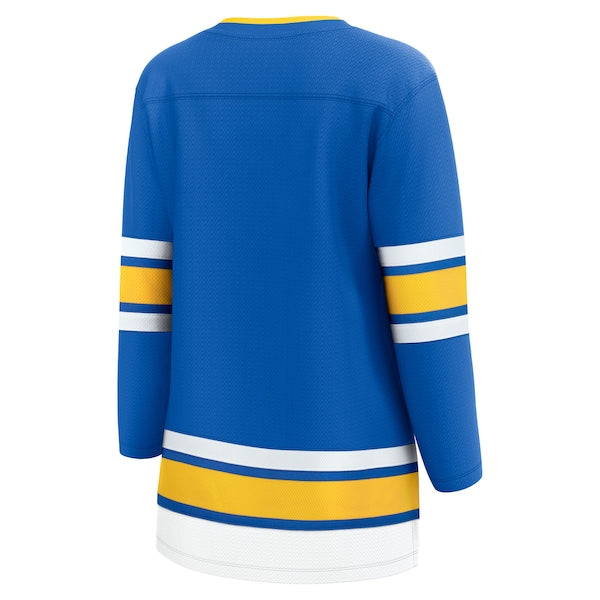 St. Louis Blues Women's Home Breakaway Jersey - Blue - Image 3