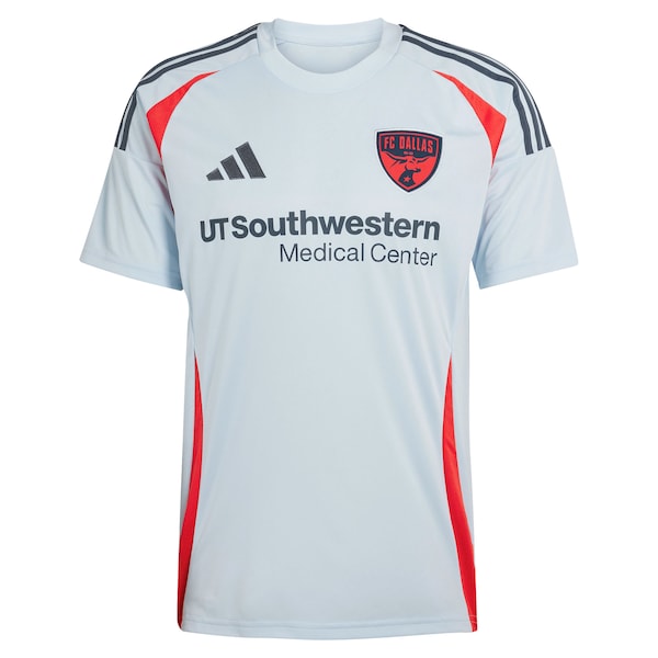 Marco Farfan FC Dallas adidas 2025 The Inferno Kit Replica Player Jersey - Light Blue - Image 2