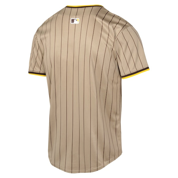 San Diego Padres Nike Youth Alternate Limited Jersey - Tan - Image 3