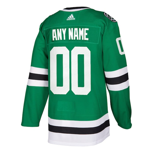 Dallas Stars adidas Authentic Custom Jersey - Kelly Green - Image 3
