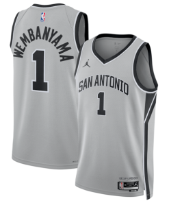 Victor Wembanyama San Antonio Spurs Jordan Brand Unisex  Swingman Jersey - Statement Edition - Silver