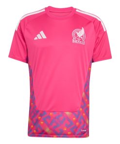 Alternative view of Mexico National Team adidas FIFA x World Cup 2026 Goalkeeper Replica Jersey - Pink