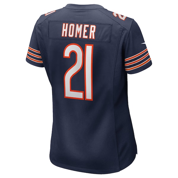 Travis Homer Chicago Bears Nike Women's Team Game Jersey - Navy - Image 3