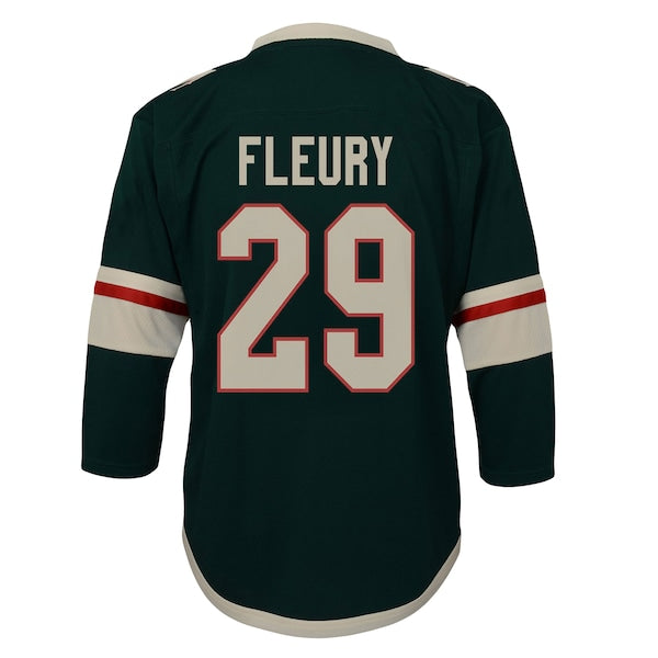 Marc-Andre Fleury Minnesota Wild Preschool Replica Player Jersey - Green - Image 3