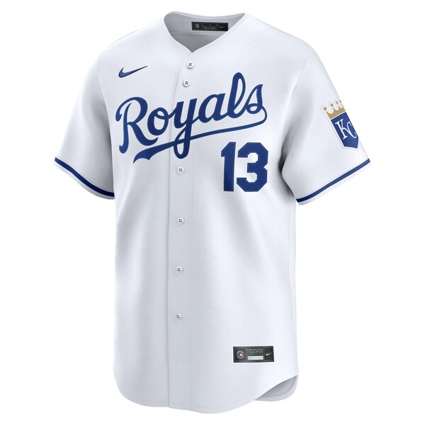 Salvador Perez Kansas City Royals Nike Home Limited Player Jersey - White - Image 2
