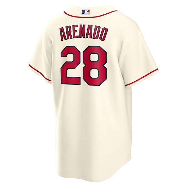 Nolan Arenado St. Louis Cardinals Nike Alternate Official Replica Player Jersey - Cream/Light Blue/Red/White - Image 4